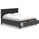  Signature Design by Ashley Lanolee B687B20 California King Panel Storage Bed IMAGE 2