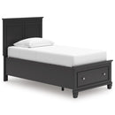  Signature Design by Ashley Lanolee B687B21 Twin Panel Storage Bed IMAGE 1