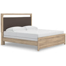  Signature Design by Ashley Kinlanni PCB1360B15 King Upholstered Panel Bed IMAGE 1