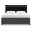  Signature Design by Ashley Zuraleus PCB3380B12 King Upholstered Panel Bed IMAGE 5