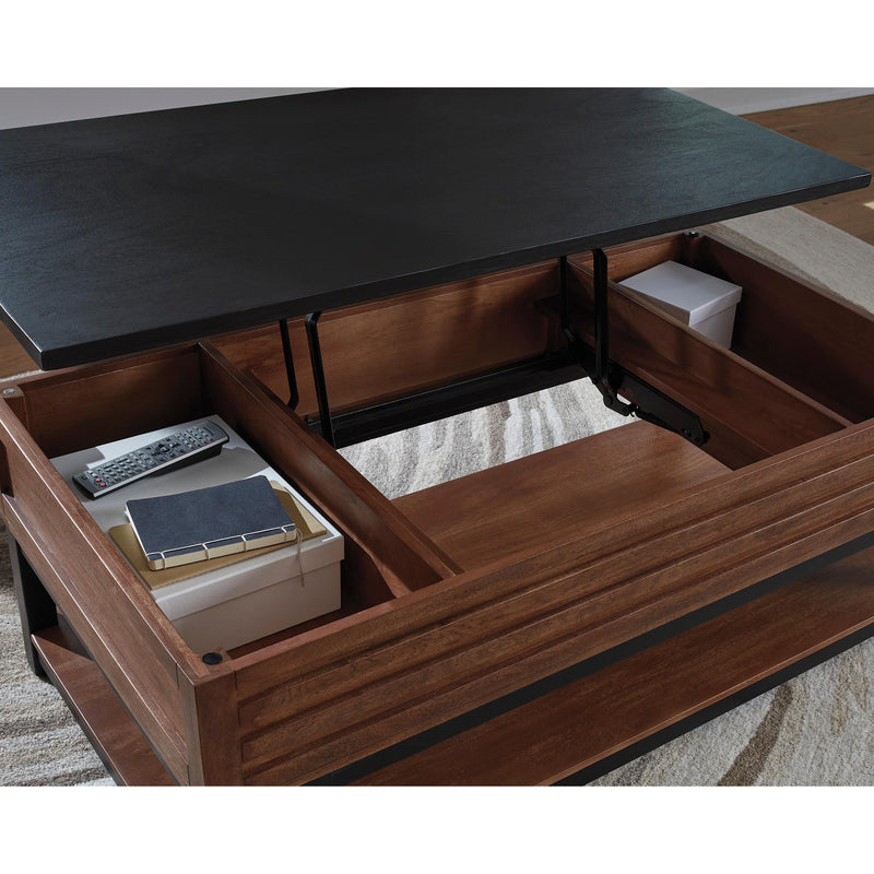  Signature Design by Ashley Kallari T737-9 Lift Top Cocktail Table IMAGE 7