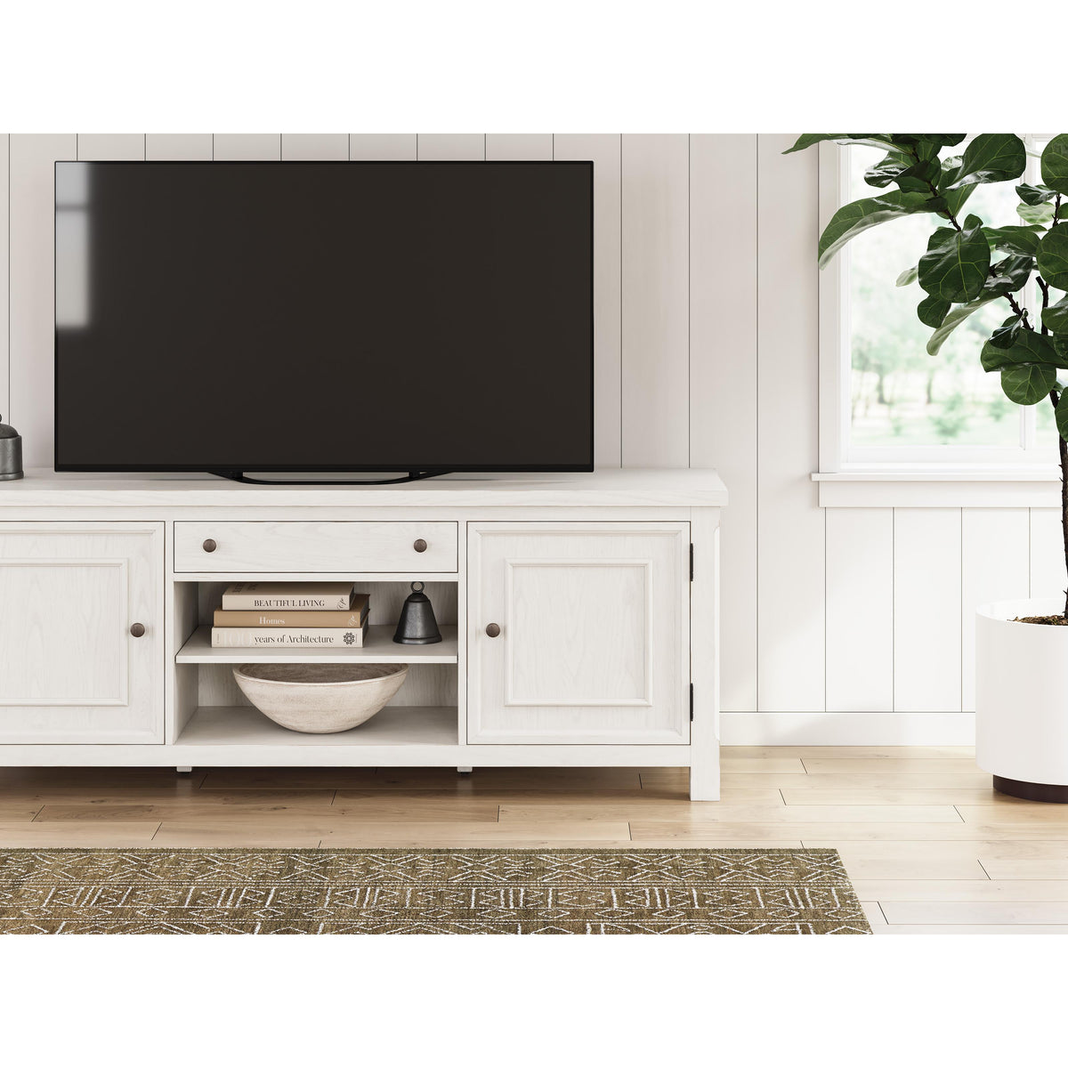 Signature Design by Ashley Robbinsdale W742-68 Extra Large TV Stand