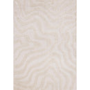  Kalora Interiors Luxe White Curvy Lines Rug, 7'10" x 11'2" IMAGE 1