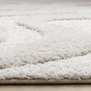  Kalora Interiors Luxe White Curvy Lines Rug, 7'10" x 11'2" IMAGE 9