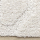  Kalora Interiors Luxe White Scattered Shapes Design Rug, 7'10" x 11'2" IMAGE 10