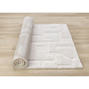  Kalora Interiors Luxe White Scattered Shapes Design Rug, 7'10" x 11'2" IMAGE 7