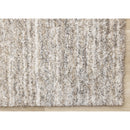  Kalora Interiors Marquis Grey White Brown Distressed Rug, 5'3" x 7'7" IMAGE 5