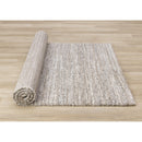  Kalora Interiors Marquis Grey White Brown Distressed Rug, 5'3" x 7'7" IMAGE 7