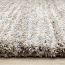  Kalora Interiors Marquis Grey White Brown Distressed Rug, 5'3" x 7'7" IMAGE 9