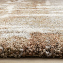  Kalora Interiors Marquis Orange White Beige Green Organic Distressed Design Rug, 7'10" x 11'2" IMAGE 9