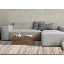  Kalora Interiors Marquis White Grey Orange Distressed Rug, 7'10" x 11'2" IMAGE 3