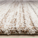  Kalora Interiors Marquis White Grey Orange Distressed Rug, 7'10" x 11'2" IMAGE 9
