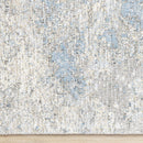  Kalora Interiors Cathedral Cream Blue Grey Marble Rug, 5'1" x 7'7" IMAGE 10