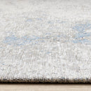  Kalora Interiors Cathedral Cream Blue Grey Marble Rug, 5'1" x 7'7" IMAGE 9
