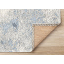  Kalora Interiors Cathedral Cream Blue Grey Marble Rug, 7'10" x 10'10" IMAGE 6