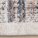  Kalora Interiors Swift Cream Taupe Distressed Lines Rug, 5'3" x 7'7" IMAGE 10
