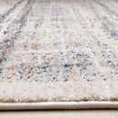  Kalora Interiors Swift Cream Taupe Distressed Lines Rug, 5'3" x 7'7" IMAGE 9