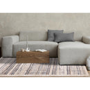  Kalora Interiors Swift Cream Taupe Distressed Lines Rug, 7'10" x 10'6" IMAGE 3