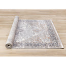  Kalora Interiors Emory Taupe White Brown Elegant Medallion Rug, 7'10'' x 10'6'' IMAGE 7