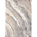  Kalora Interiors Emory Taupe Grey Beige White Mineral Layered Rug, 7'10" x 10'6" IMAGE 1