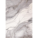  Kalora Interiors Emory Grey White Marble Design Rug, 7'10'' x 10'6'' IMAGE 1