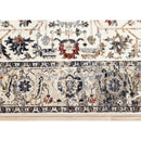  Kalora Interiors Serene Cream Blue Intricate Border Rug, 6'7" x 10'2" IMAGE 8