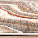  Kalora Interiors Samira Curvy Waves Rug, 6'7" x 10'2" IMAGE 9