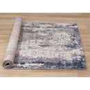  Kalora Interiors Luca Blue Beige Distressed Rug, 6'7" x 9'6" IMAGE 7