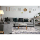  Kalora Interiors Luca Blue Beige Distressed Rug, 7'10" x 10'6" IMAGE 3