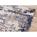  Kalora Interiors Luca Blue Beige Distressed Rug, 7'10" x 10'6" IMAGE 4