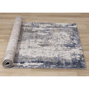  Kalora Interiors Luca Blue Beige Distressed Rug, 7'10" x 10'6" IMAGE 7