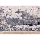  Kalora Interiors Luca Blue Beige Distressed Rug, 7'10" x 10'6" IMAGE 8
