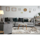  Kalora Interiors Luca Taupe Organic Swirl Rug, 5'3" x 7'7" IMAGE 3