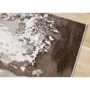  Kalora Interiors Luca Taupe Organic Swirl Rug, 5'3" x 7'7" IMAGE 4