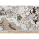  Kalora Interiors Luca Taupe Organic Swirl Rug, 5'3" x 7'7" IMAGE 8