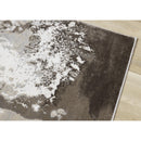  Kalora Interiors Luca Taupe Organic Swirl Rug, 7'10" x 10'6" IMAGE 4