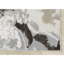  Kalora Interiors Luca Taupe Organic Swirl Rug, 7'10" x 10'6" IMAGE 5