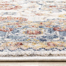  Kalora Interiors Marisa Cream Blue Traditional Border Floral Rug, 5'3" x 7'10" IMAGE 9
