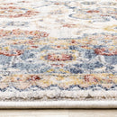  Kalora Interiors Marisa Cream Blue Traditional Border Floral Rug, 7'10" x 10'2" IMAGE 9