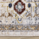  Kalora Interiors Marisa Cream Beige Floral Medallion Rug, 7'10" x 10'2" IMAGE 10