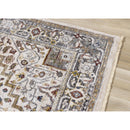  Kalora Interiors Marisa Cream Beige Floral Medallion Rug, 7'10" x 10'2" IMAGE 4