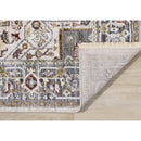  Kalora Interiors Marisa Cream Beige Floral Medallion Rug, 7'10" x 10'2" IMAGE 6