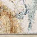  Kalora Interiors Marisa Blue Orange White Granite Swirl Rug, 7'10" x 10'2" IMAGE 10