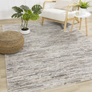  Kalora Interiors Luca Beige Grey Organic Lines Rug, 6'7" x 9'6" IMAGE 2