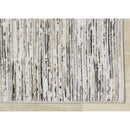  Kalora Interiors Luca Beige Grey Organic Lines Rug, 6'7" x 9'6" IMAGE 5