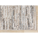  Kalora Interiors Luca Beige Grey Organic Lines Rug, 7'10" x 10'6" IMAGE 5