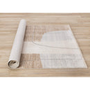  Kalora Interiors Marisa Grey Brown Cream Geometric Rug, 5'3" x 7'10" IMAGE 7