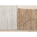  Kalora Interiors Marisa Grey Brown Cream Geometric Rug, 7'10" x 10'2" IMAGE 8
