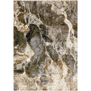  Kalora Interiors Serene Multi Distressed Marble Rug, 5'3" x 7'10" IMAGE 1