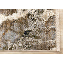  Kalora Interiors Serene Multi Distressed Marble Rug, 5'3" x 7'10" IMAGE 5